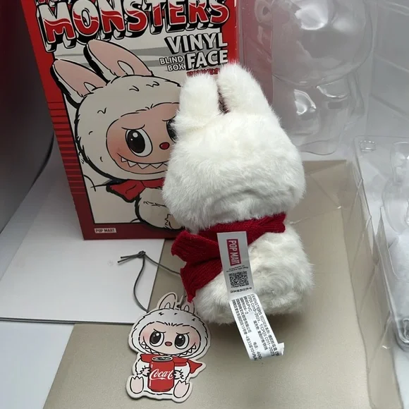 LABUBU -THE MONSTERS COCA-COLA SERIES-Vinyl Face Blind Box “Happy Factor” NWOT - Picture 8 of 15